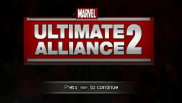 Marvel - Ultimate Alliance 2 (EU) screen shot title